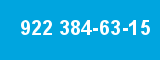 922 384-63-15